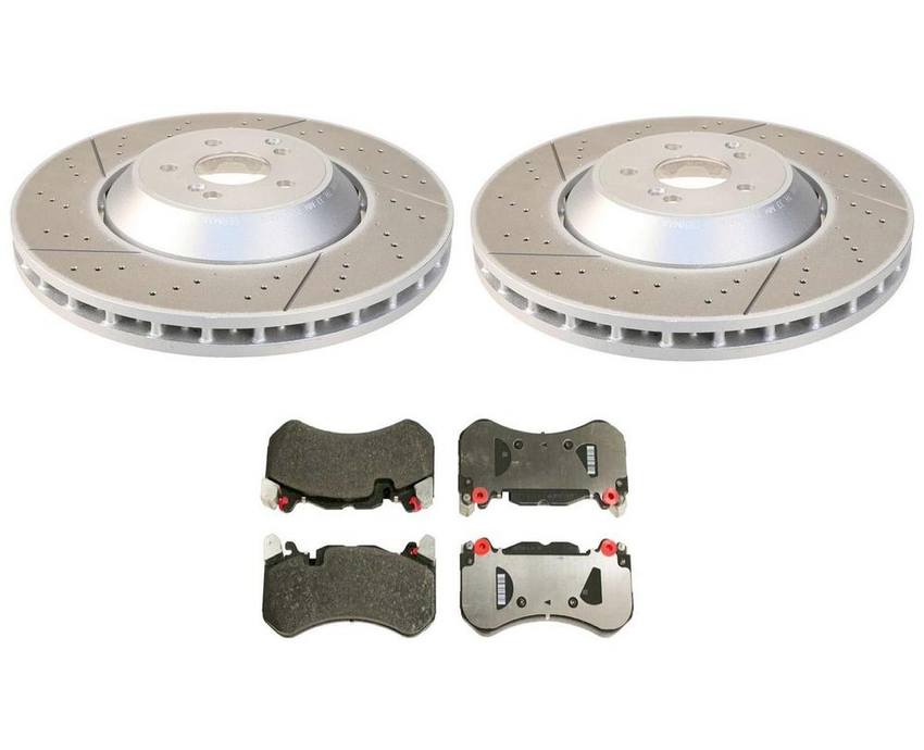 Mercedes Brake Pad and Rotor Kit – Front (390mm) 2224212612