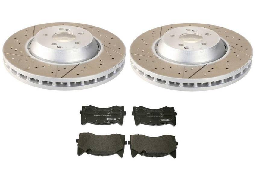 Mercedes Brake Pad and Rotor Kit – Front (360mm) 2124210512