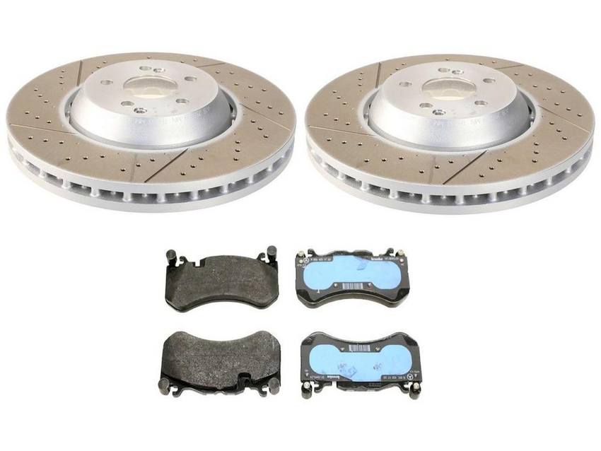 Mercedes Brake Pad and Rotor Kit – Front (360mm) 2124210512