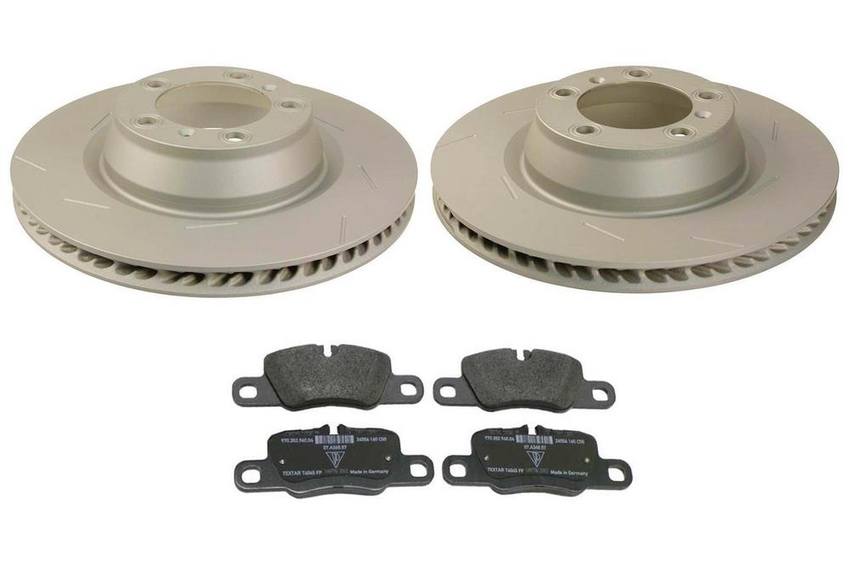 Porsche Disc Brake Pad and Rotor Kit – Rear (350mm) 298615602B