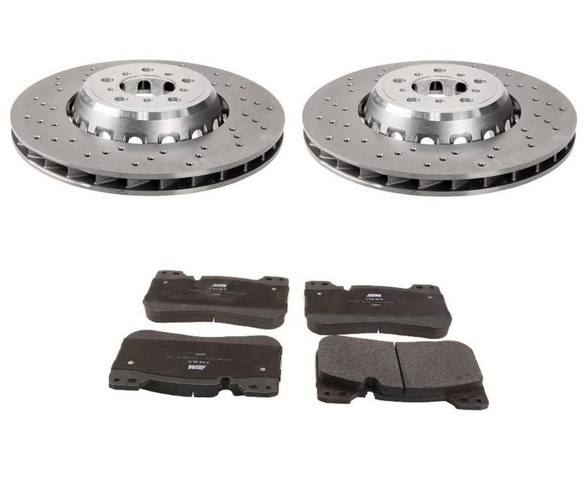 BMW Brake Pad and Rotor Kit – Front (395mm) 34118054825