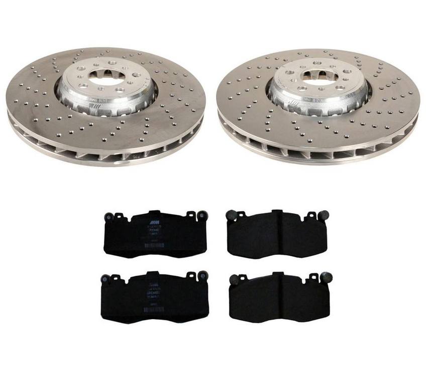 BMW Brake Pad and Rotor Kit – Front (395mm) 34112284901