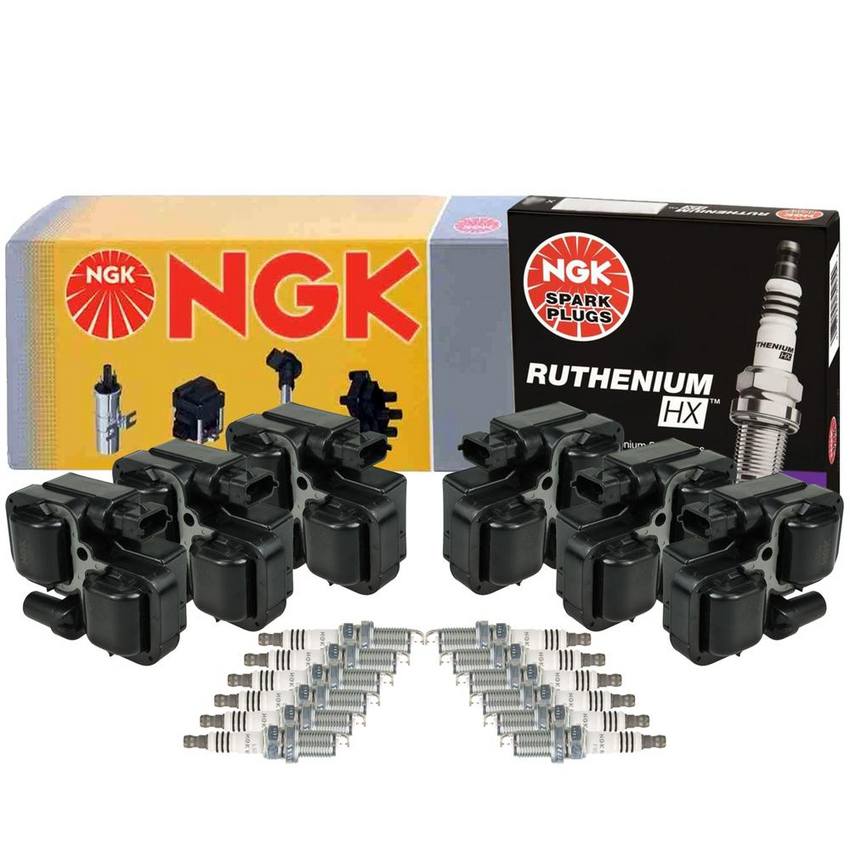 NGK Ignition Coil Kit (Ruthenium HX)