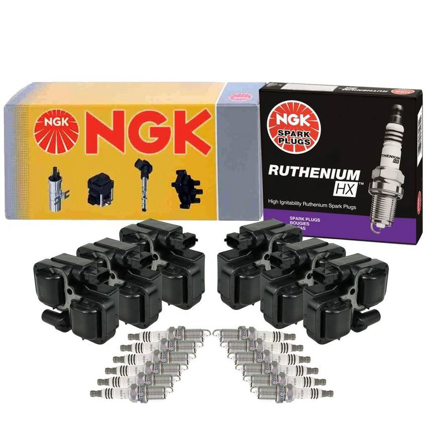 NGK Ignition Coil Kit (Ruthenium HX)