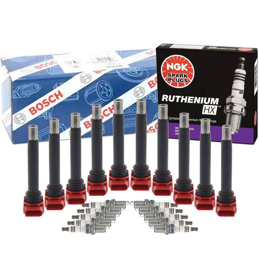 Bosch Ignition Coil Kit (Ruthenium HX)