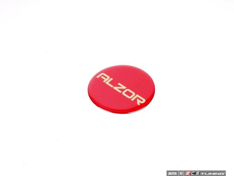 Center Cap Sticker - Red - Priced Each