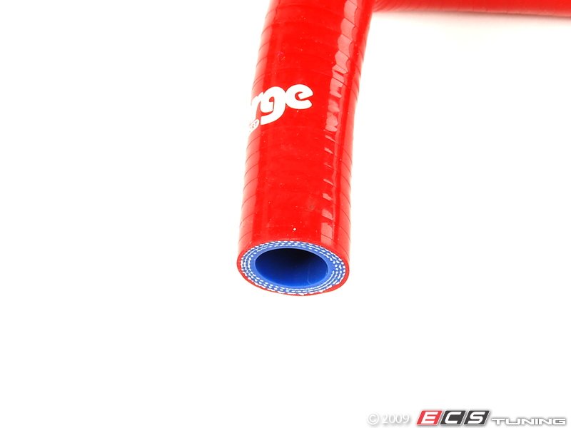 7 Piece Silicone Coolant Hose Kit - Red