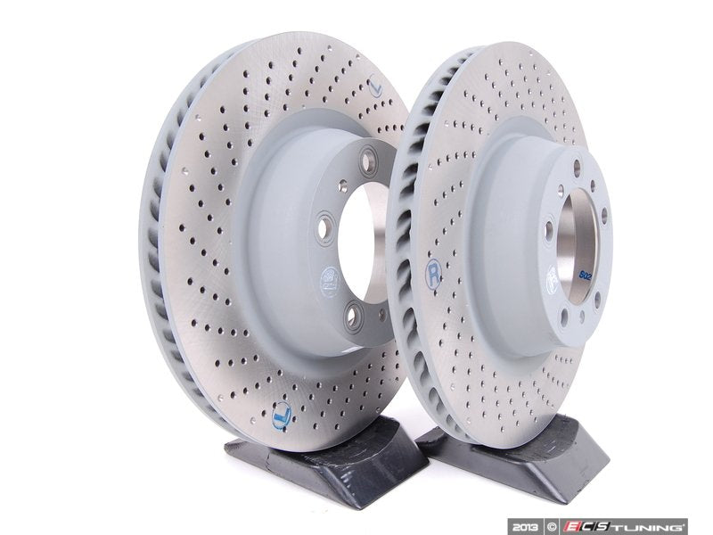 Rear Brake Rotors - Pair 13.78" (350mm)