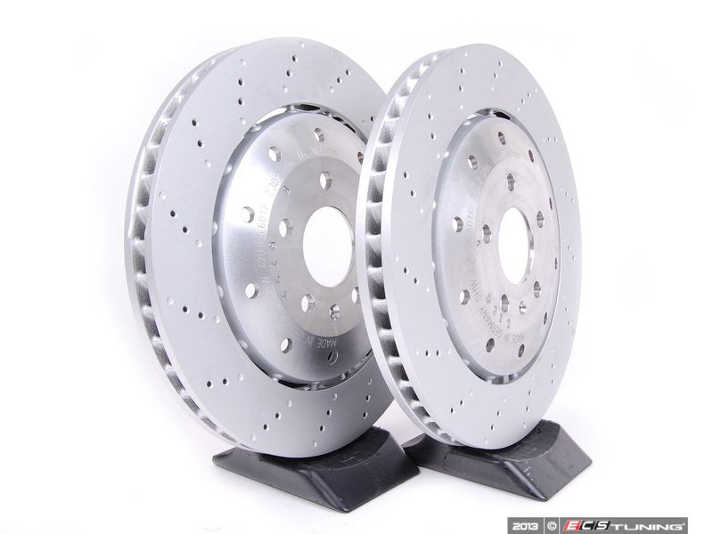 Rear Brake Rotors - Pair (356x32)