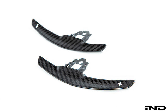 AutoTecknic F-Chassis Dry Carbon Shift Paddle Set - DCT