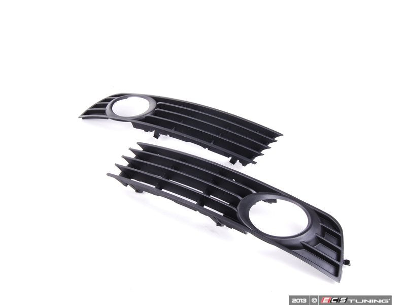 Fog Light Grille Set - Satin Black