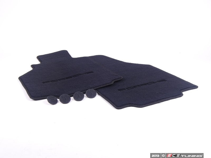 Set Of Floor Mats - Black