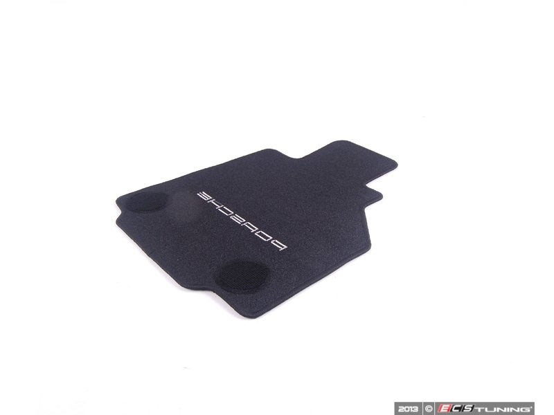 Set Of Floor Mats - Black