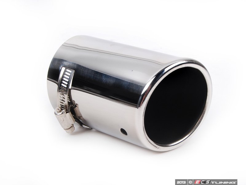 Golf Exhaust Tips - Chrome