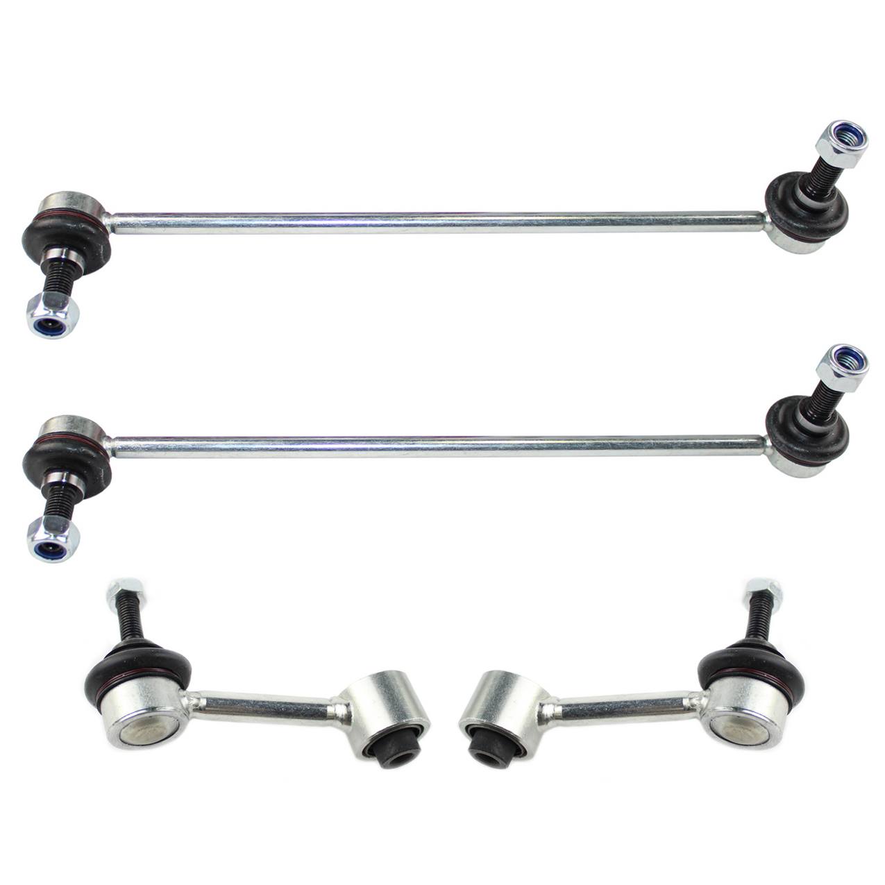 Audi Volkswagen Suspension Stabilizer Bar Link Kit – Front and Rear (Steel)