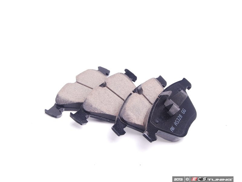 Front & Rear Euro Ceramic Brake Pad Kit