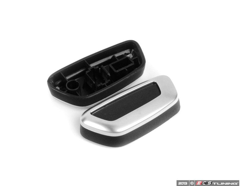 Brushed Aluminum Power Seat Button Cover Set