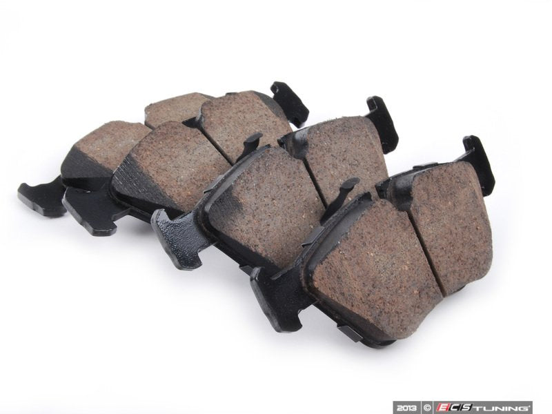 Front & Rear Euro Ceramic Brake Pad Kit