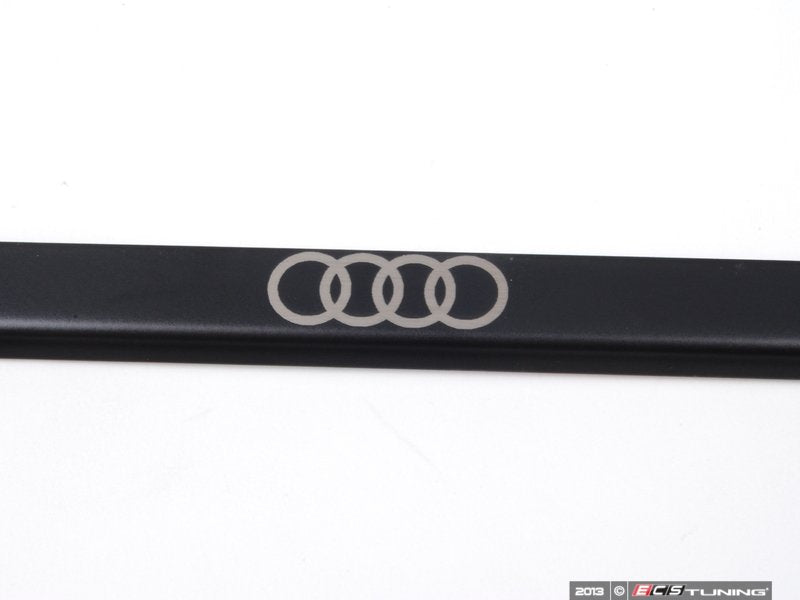 Audi Rings license plate frame - black