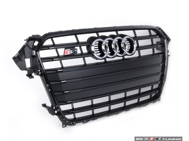 S4 Grille Assembly - Black with gloss black trim