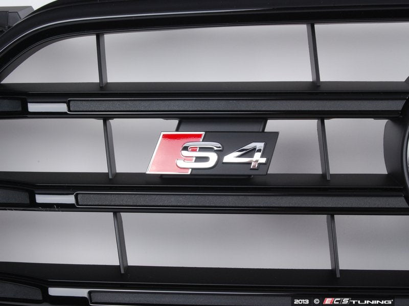 S4 Grille Assembly - Black with gloss black trim