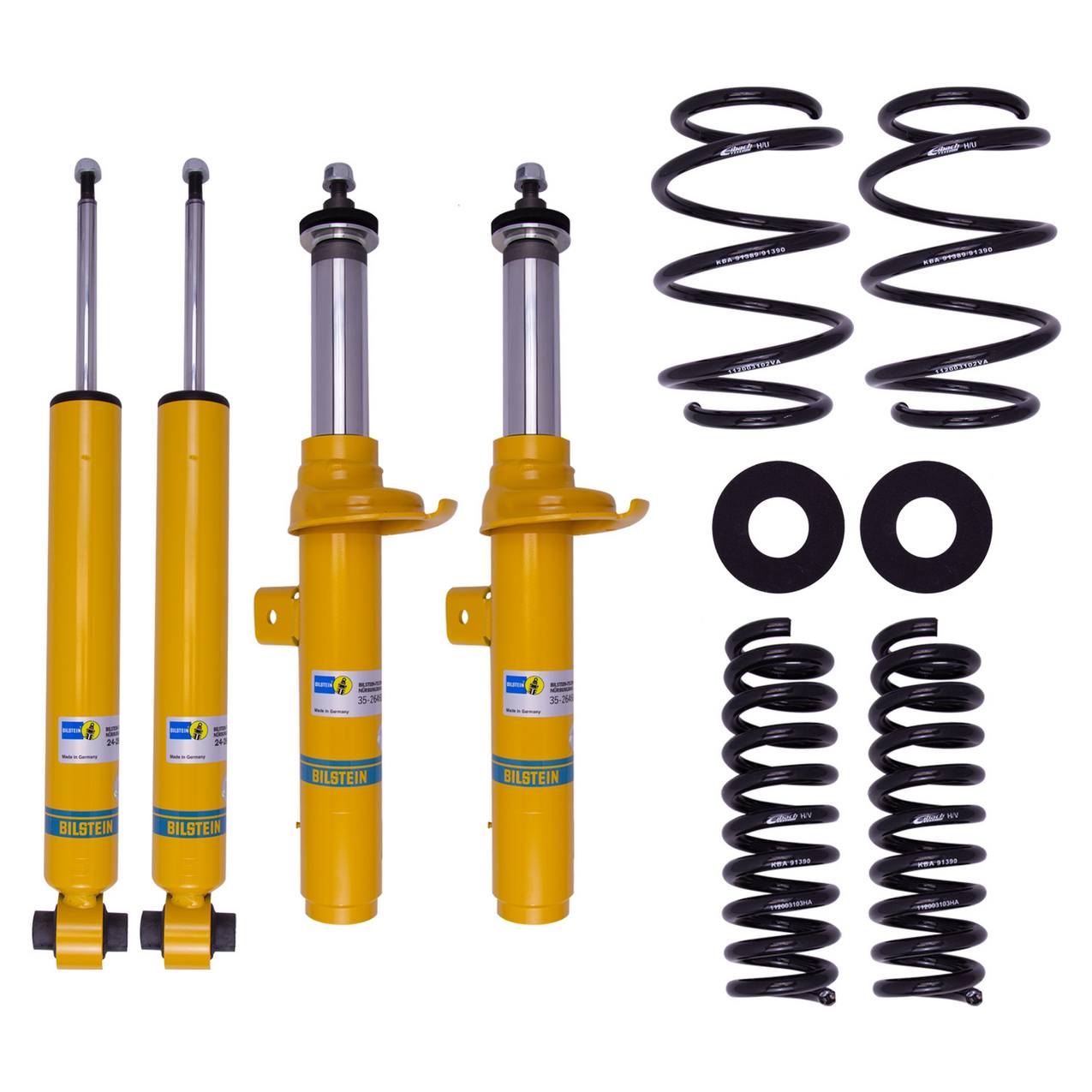 Bilstein Suspension Kit – 46-276193 Front and Rear (B12 Pro-Kit)