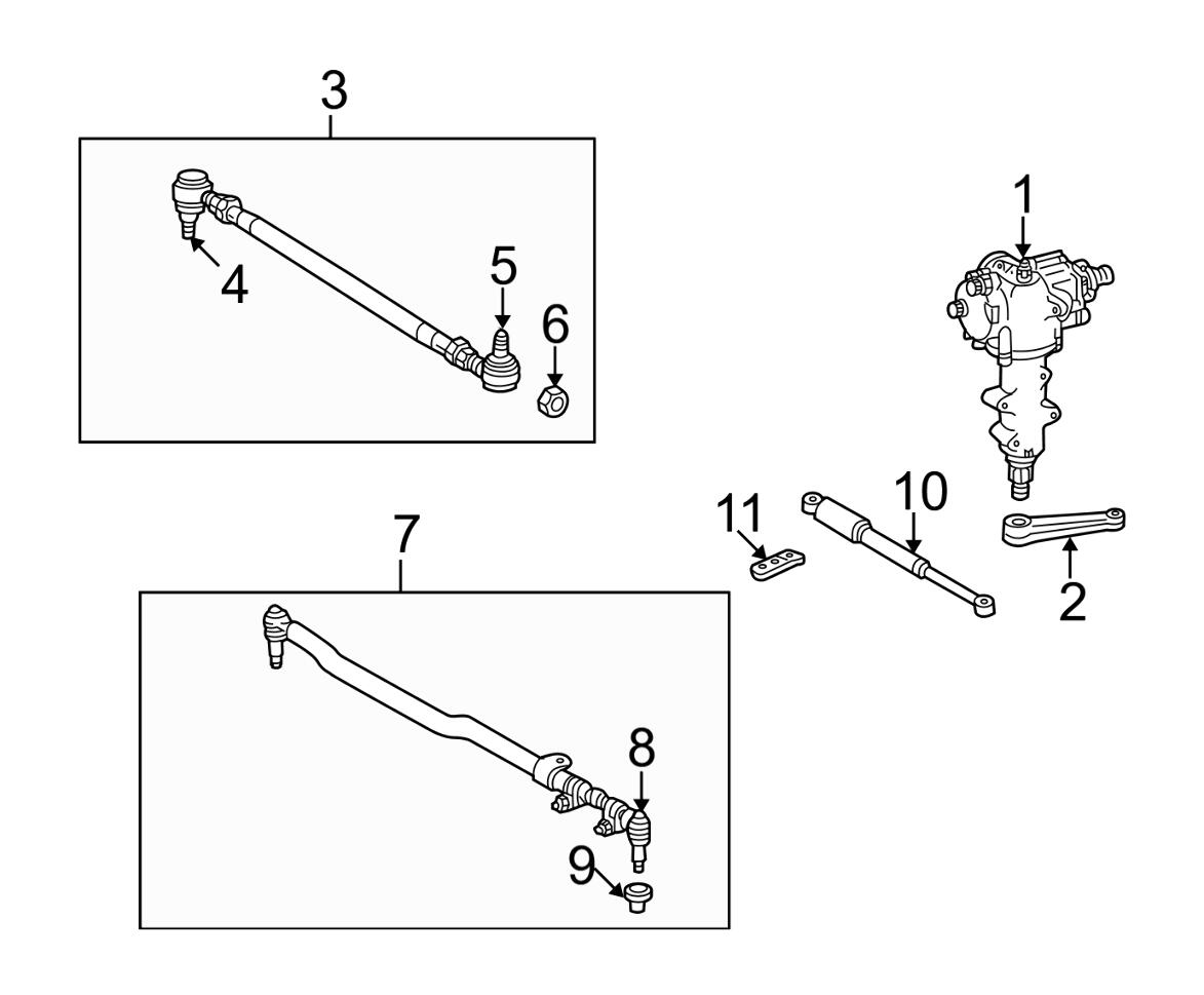 Mercedes Steering Damper 4634630032 – Stabilus 2312PW