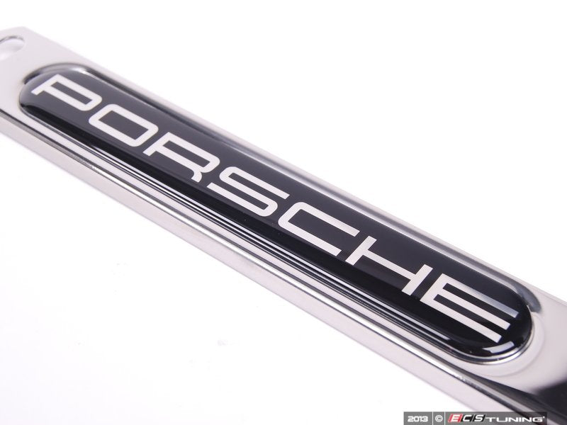 Porsche Logo License Plate Frame