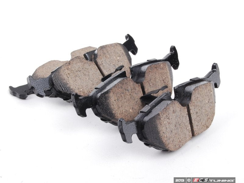 Front & Rear Euro Ceramic Brake Pad Kit