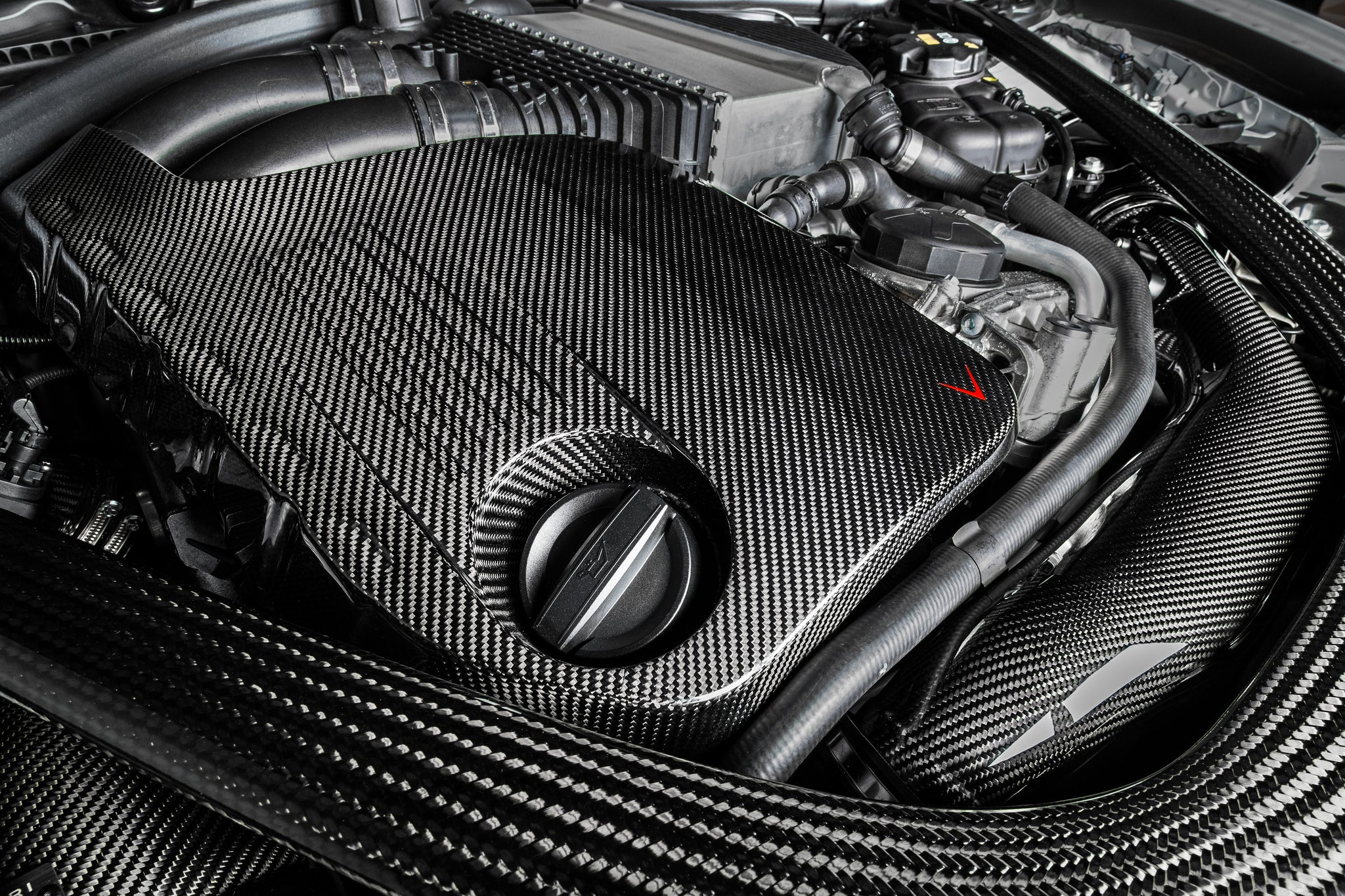 Eventuri BMW F87 M2 Competition / M2 CS S55 Black Carbon Intake System