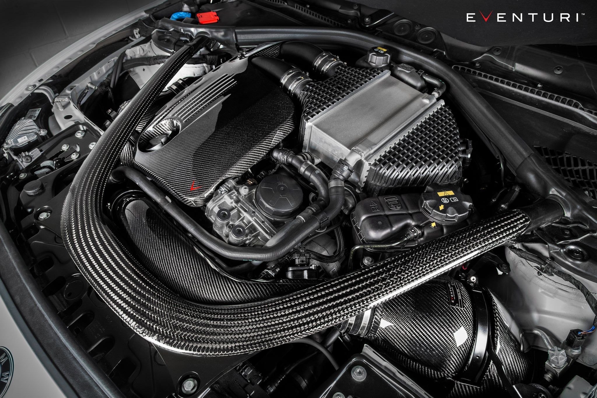 Eventuri BMW F87 M2 Competition / M2 CS S55 Black Carbon Intake System