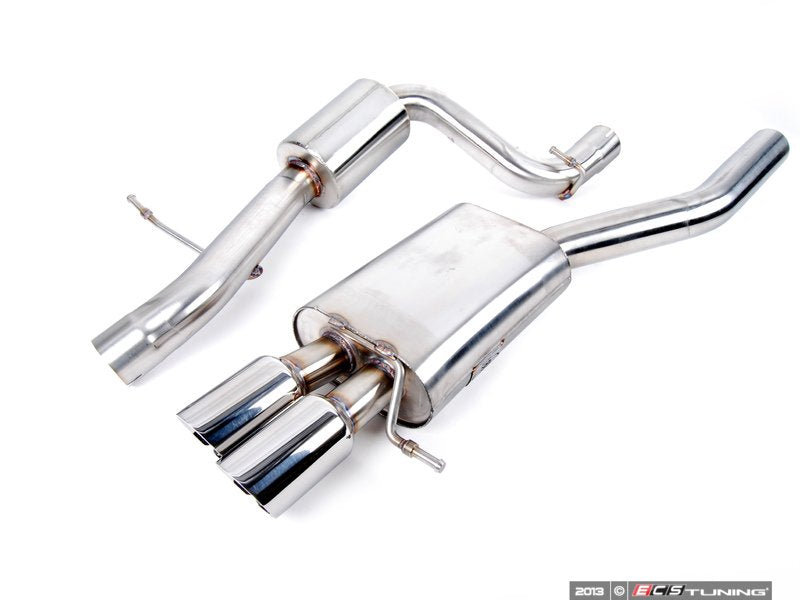 Cat-Back Exhaust System, 3" Fully Polished