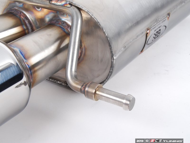 Cat-Back Exhaust System, 3" Fully Polished