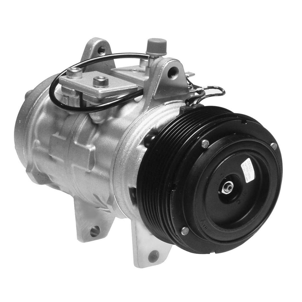 Porsche A/C Compressor and Clutch 944126008AX – Denso 4710127