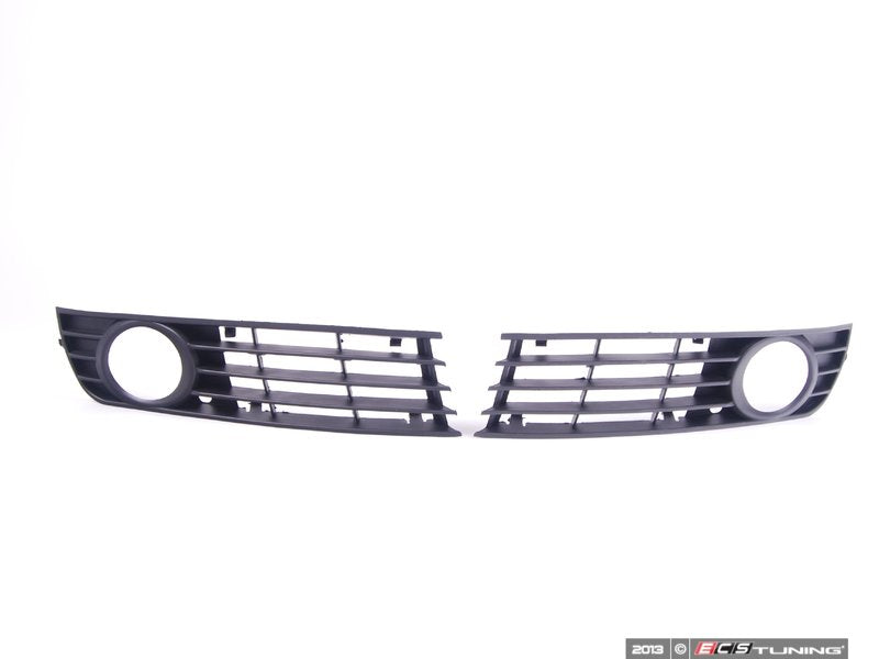 Fog Light Grille Set - Satin Black