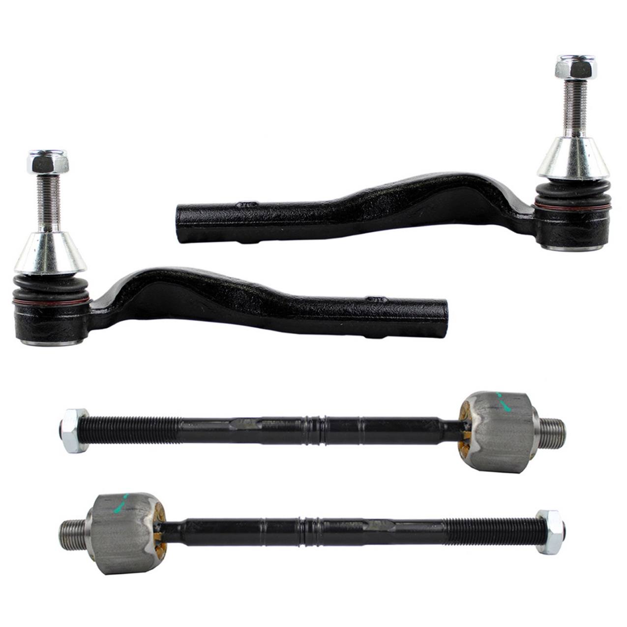 Mercedes-Benz Steering Tie Rod End Kit – Front (Inner and Outer) (Forged Steel)