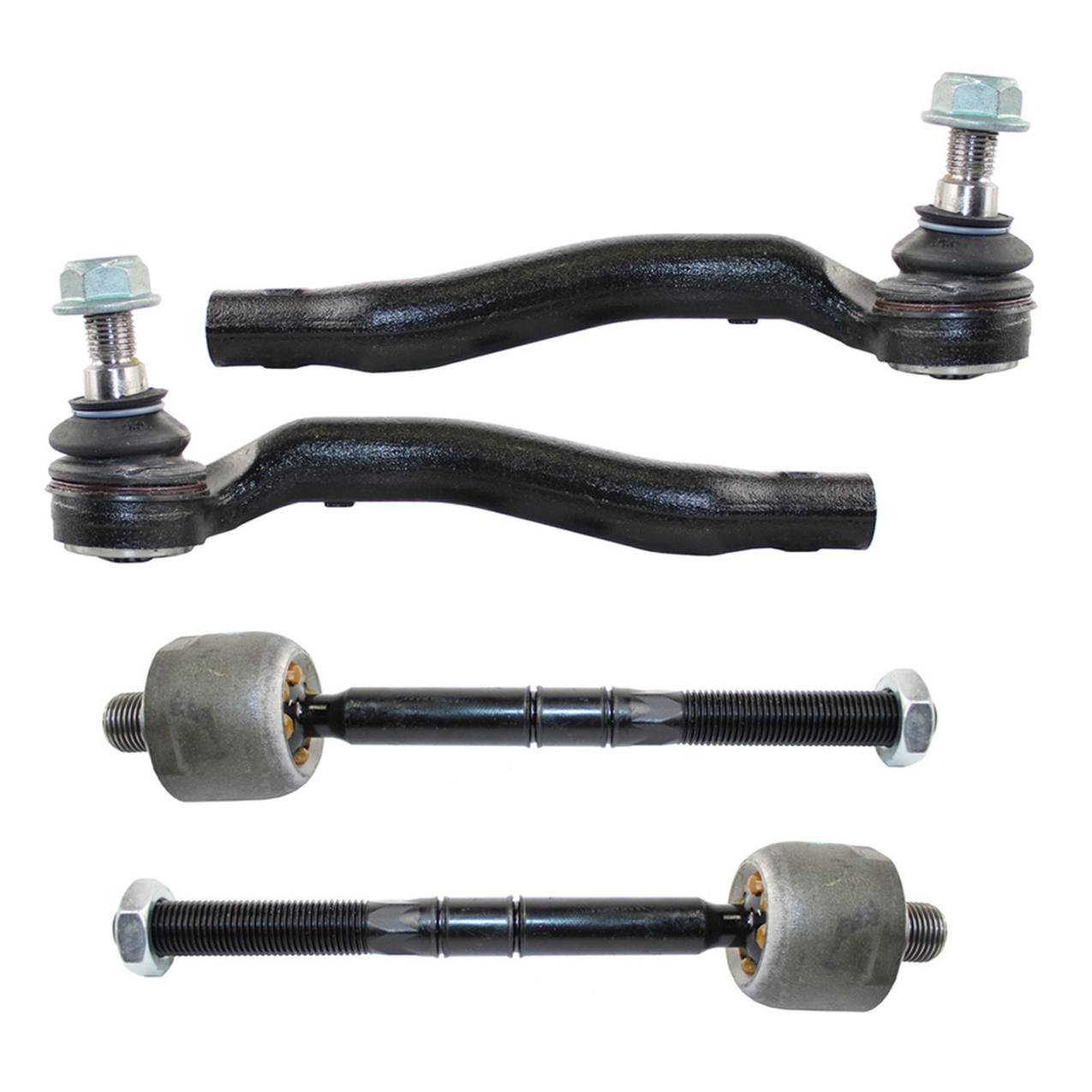 Mercedes-Benz Steering Tie Rod End Kit – Front (Inner and Outer) (Forged Steel)