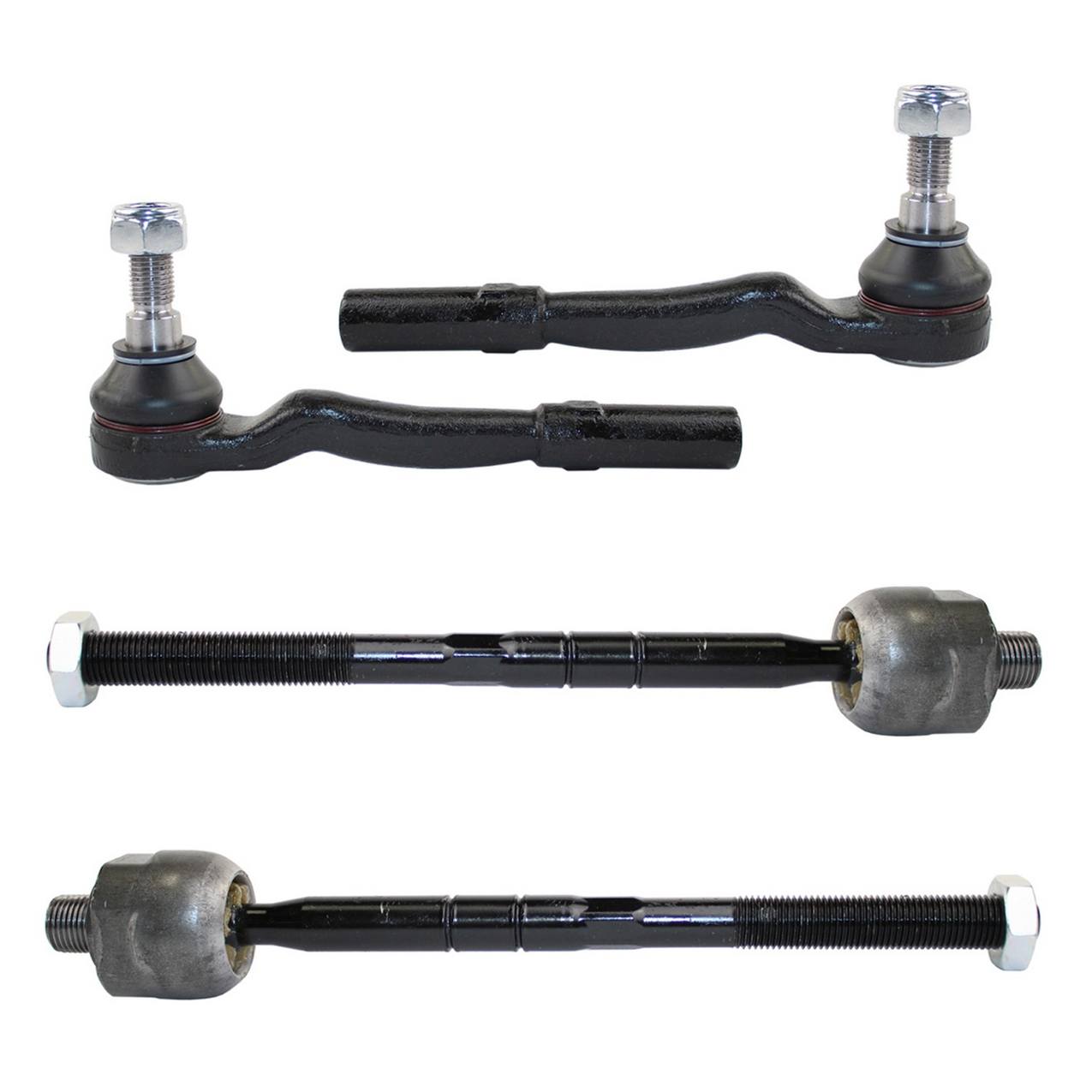 Mercedes-Benz Steering Tie Rod End Kit – Front (Inner and Outer) (Forged Steel)