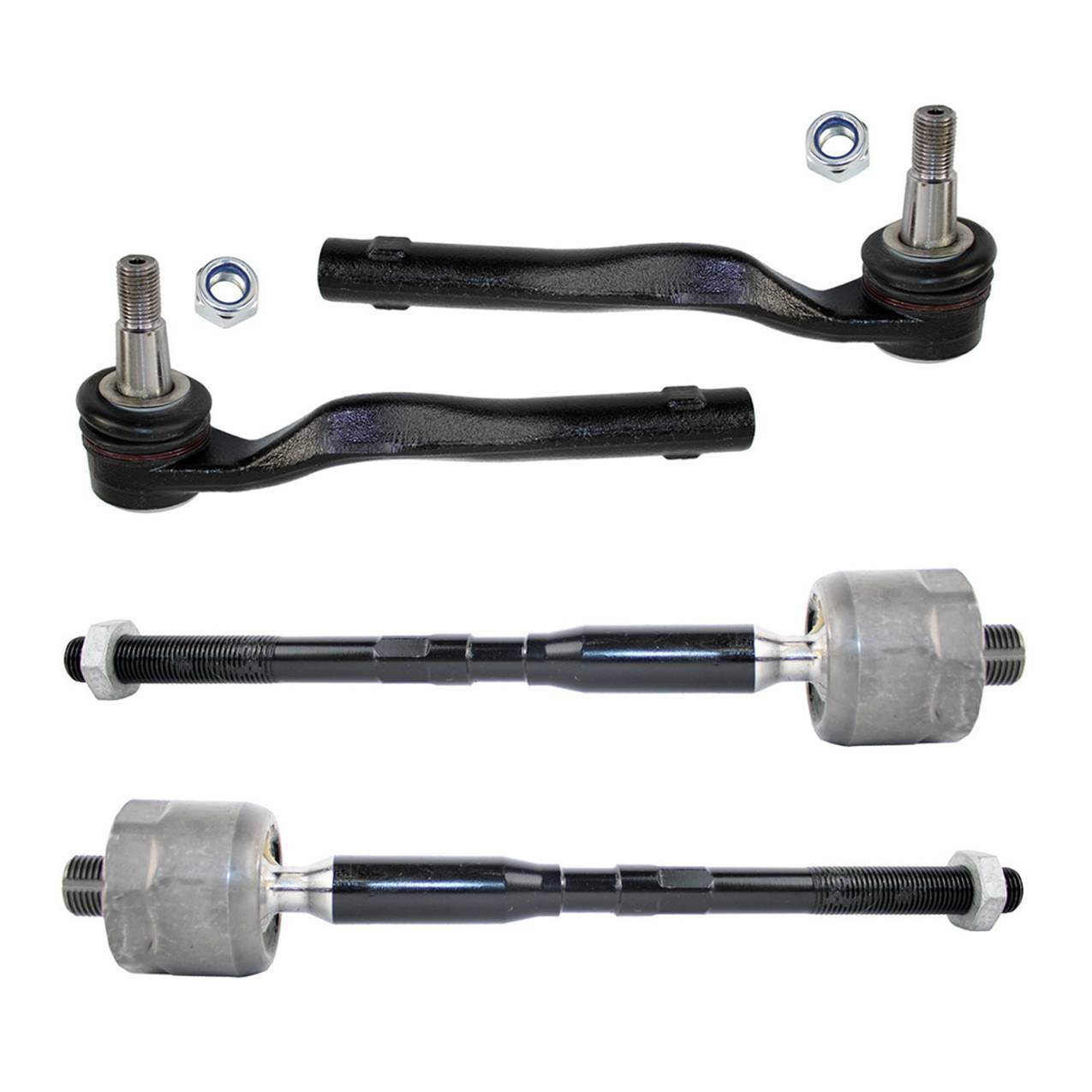 Mercedes-Benz Steering Tie Rod End Kit – Front (Inner and Outer) (Forged Steel)