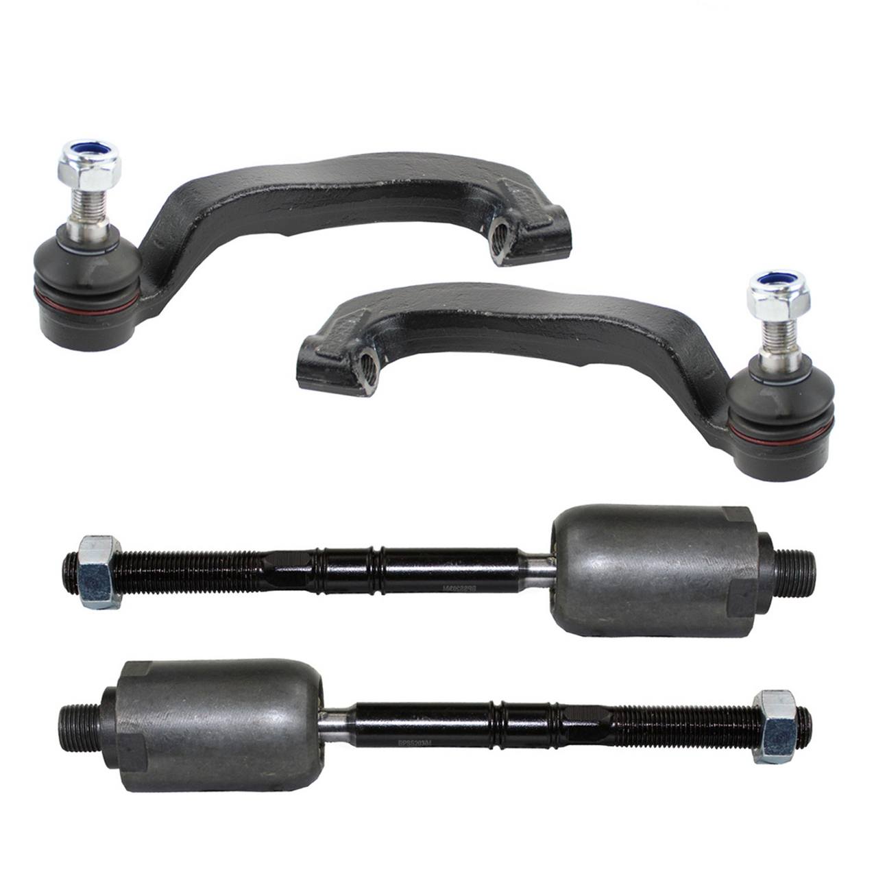 Mercedes-Benz Steering Tie Rod End Kit – Front (Inner and Outer) (Forged Steel)