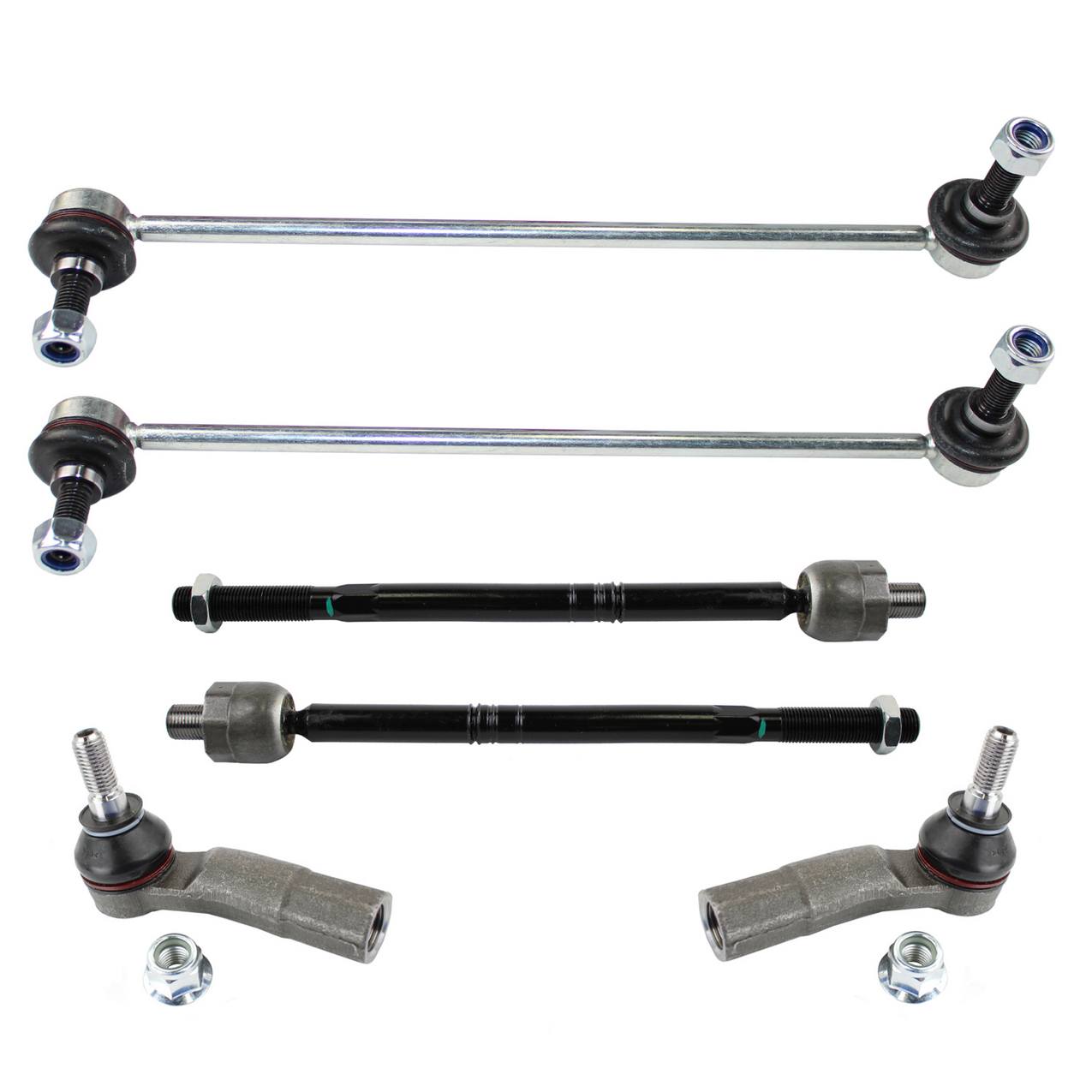 Audi Volkswagen Steering Tie Rod End Kit – Front (Inner and Outer Tie Rod End)