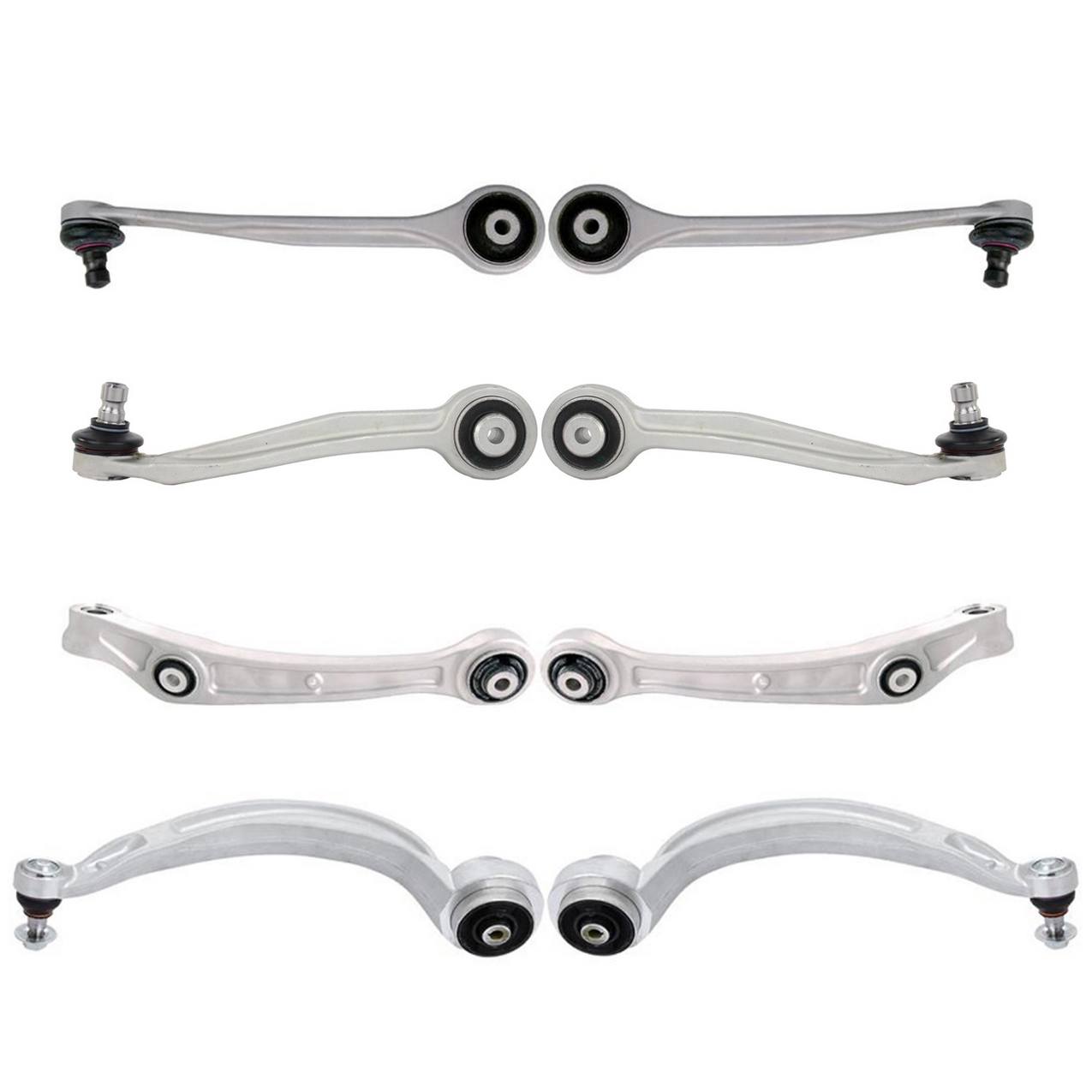 Audi Suspension Control Arm Kit – Front (Upper) (Lower) (Forward) (Rearward) (Forged Aluminum)