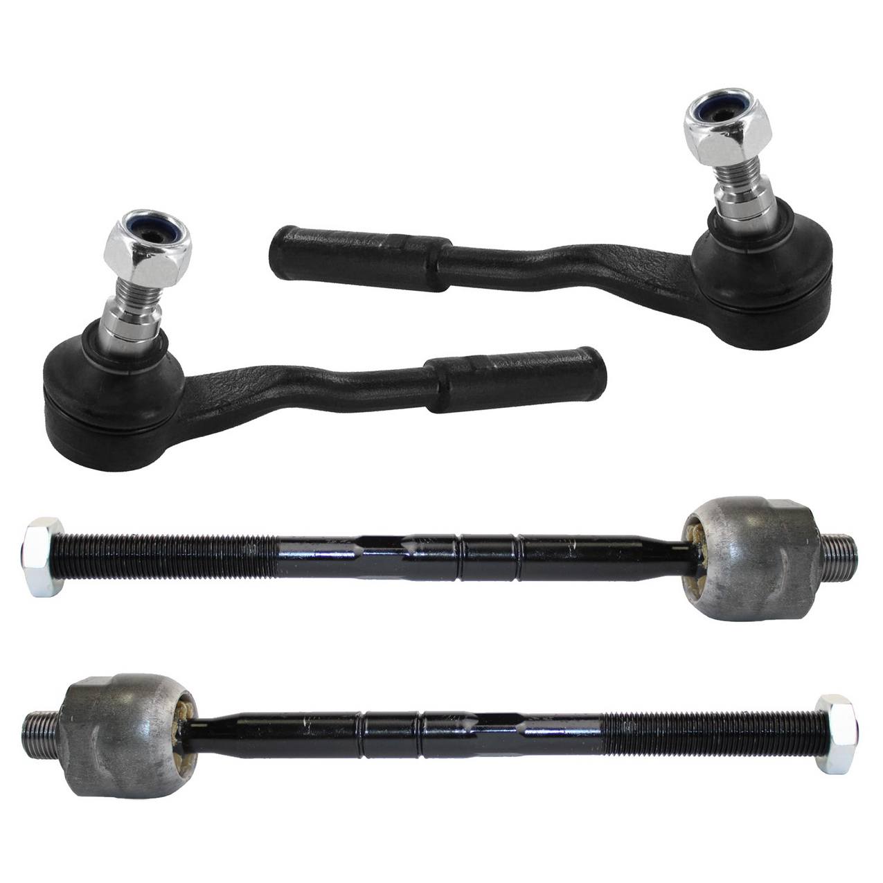 Mercedes-Benz Steering Tie Rod End Kit (Inner and Outer) (Forged Steel)