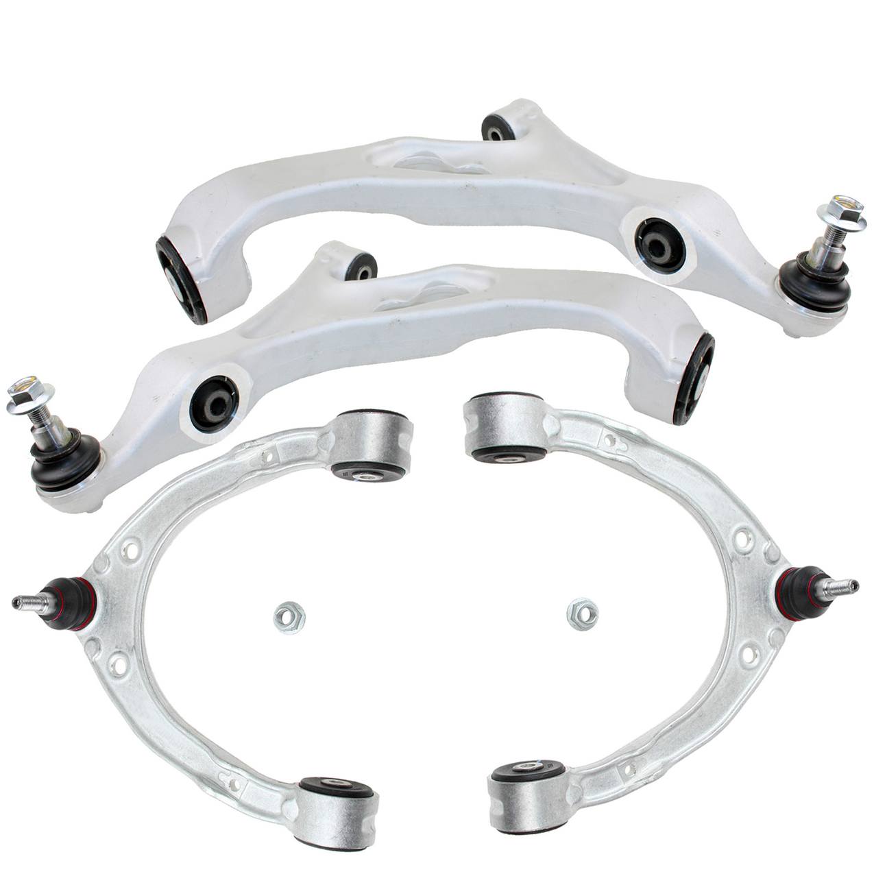 Audi Suspension Control Arm Kit – Front (Upper and Lower) (Forged Aluminum)