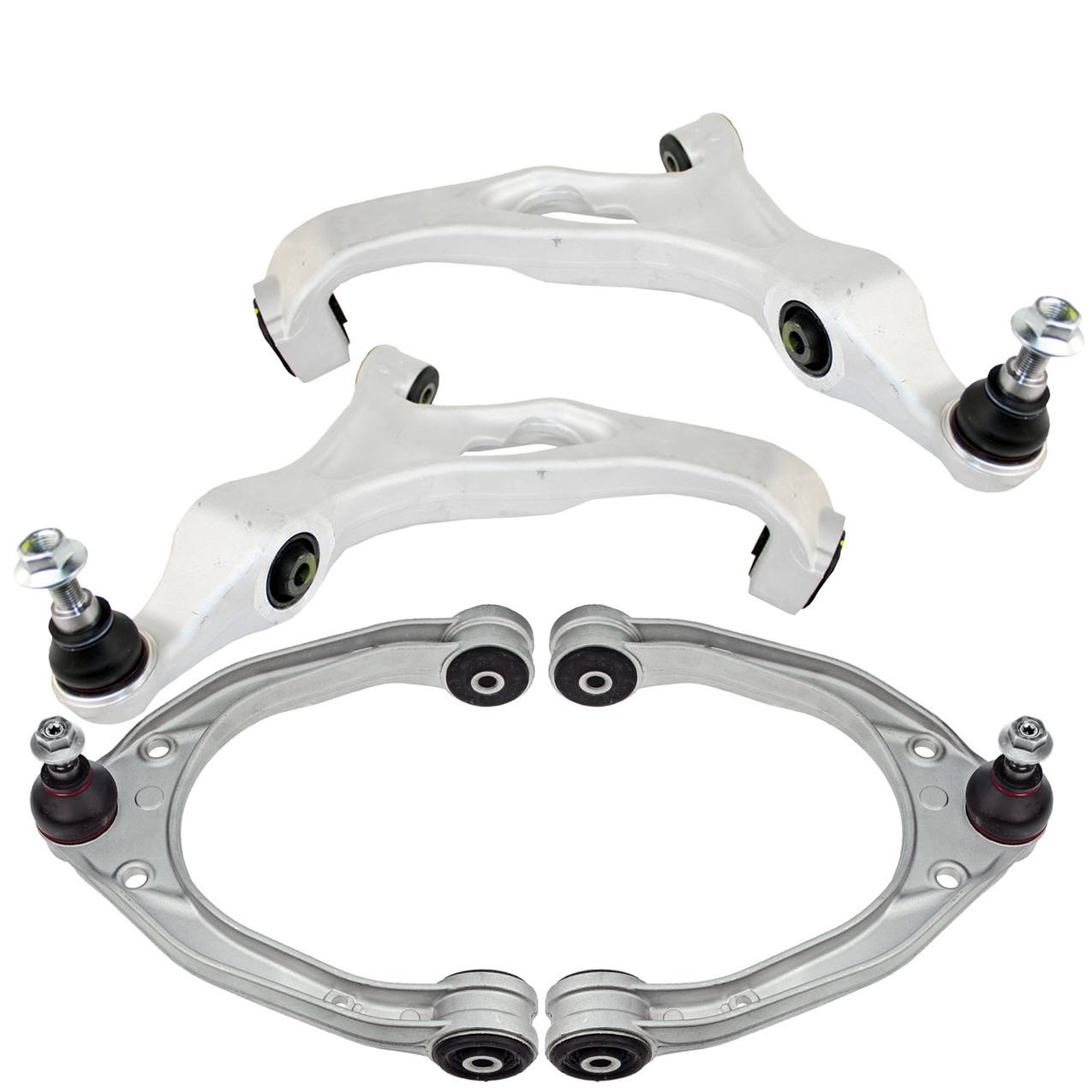 Audi Suspension Control Arm Kit – Front (Upper and Lower) (Forged Aluminum)