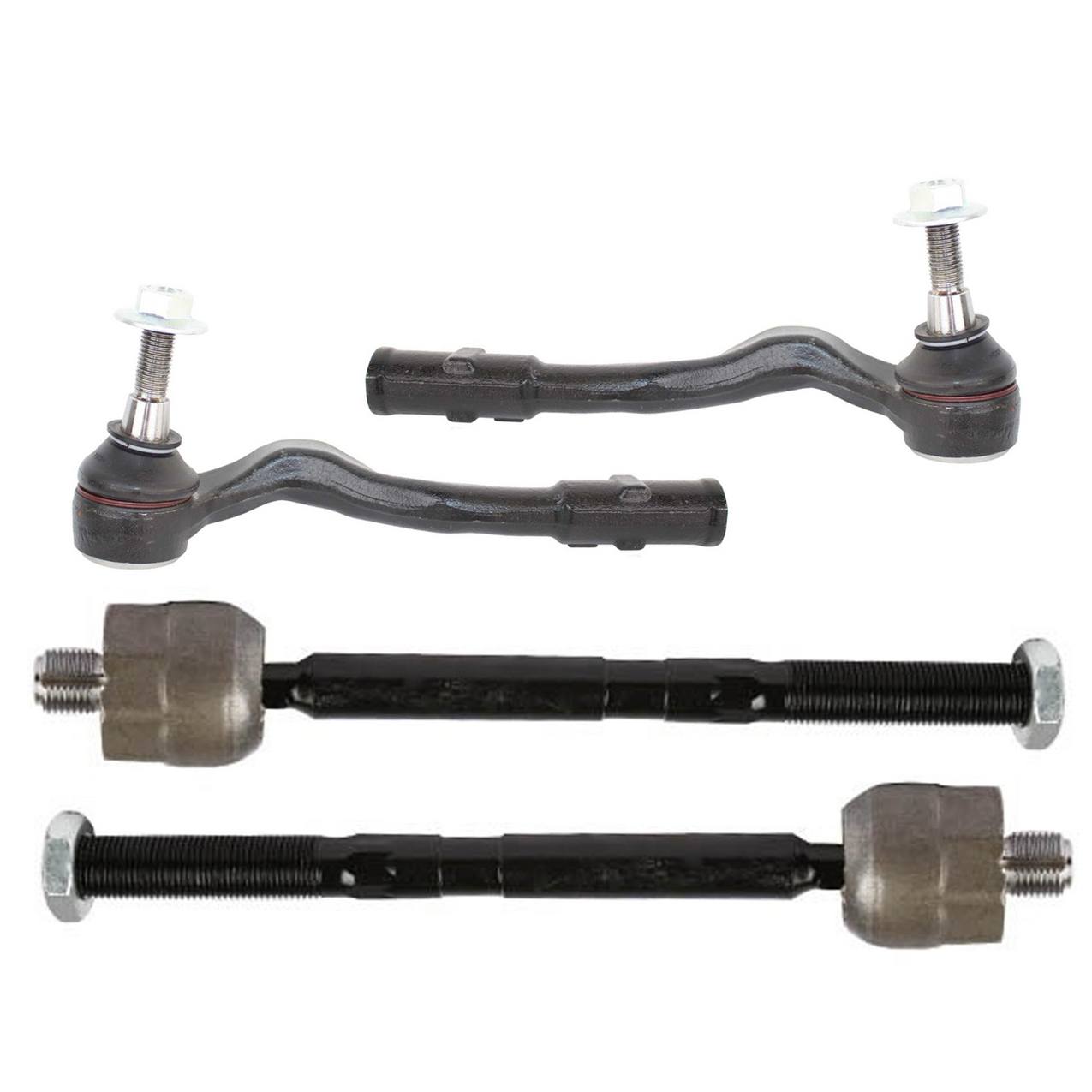 Audi Steering Tie Rod End Kit – Front (Inner and Outer) (Forged Steel)