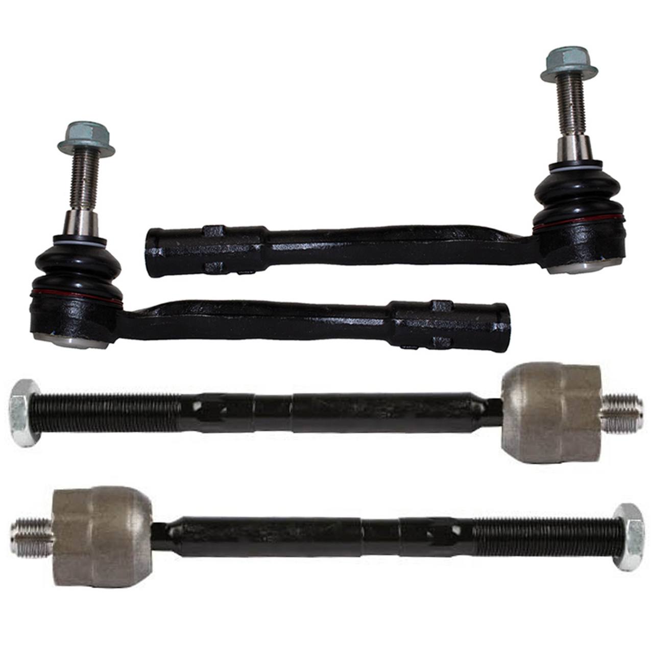 Audi Steering Tie Rod End Kit – Front (Inner and Outer) (Forged Steel)