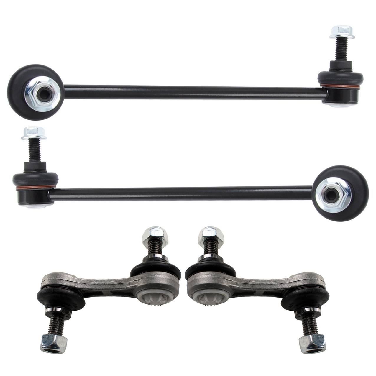 BMW Suspension Stabilizer Bar Link Kit – Front (Inner and Outer Tie Rod End)