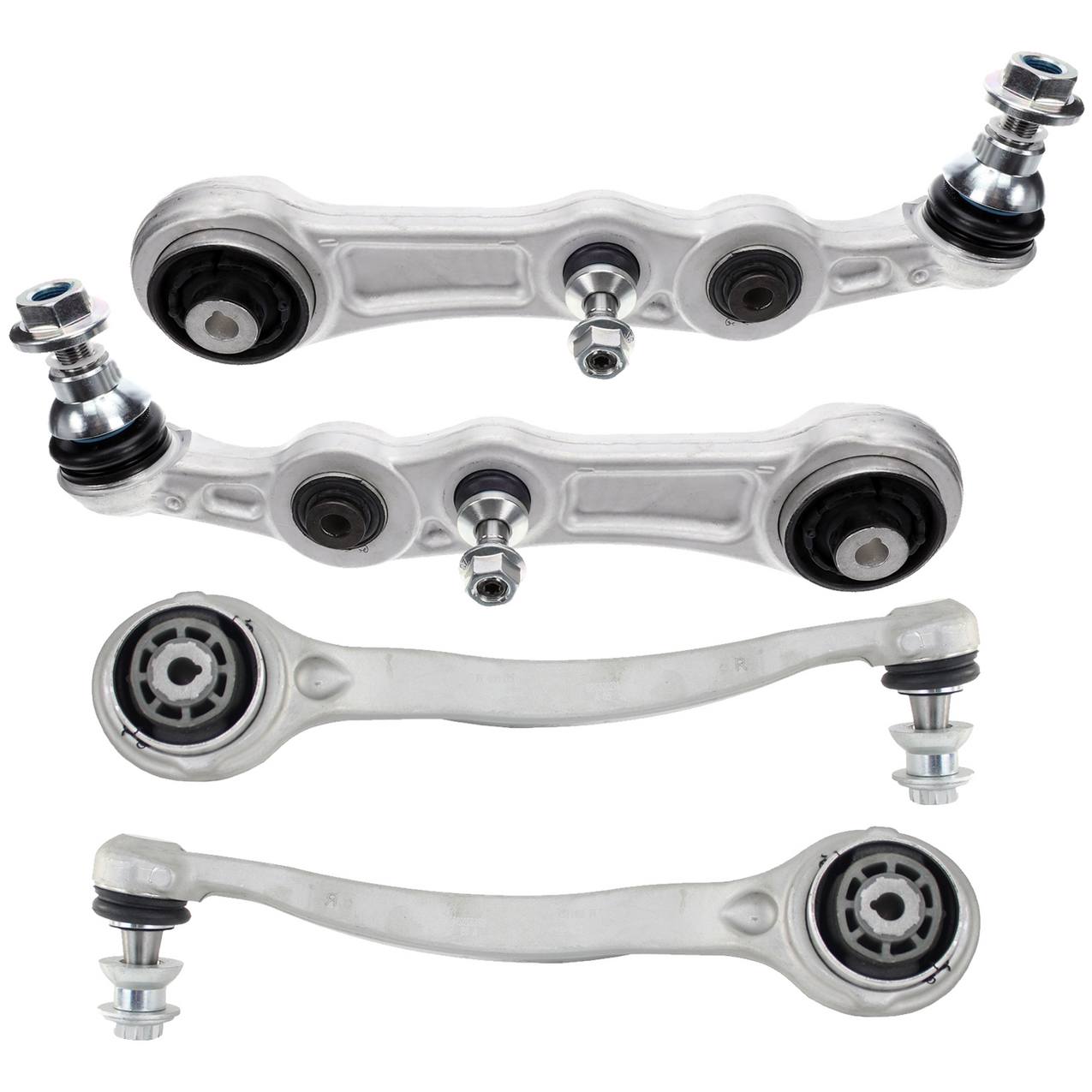 Mercedes-Benz Suspension Control Arm Kit – Front (Lower) (Forward and Rearward) (Forged Aluminum) (Coil Suspension)