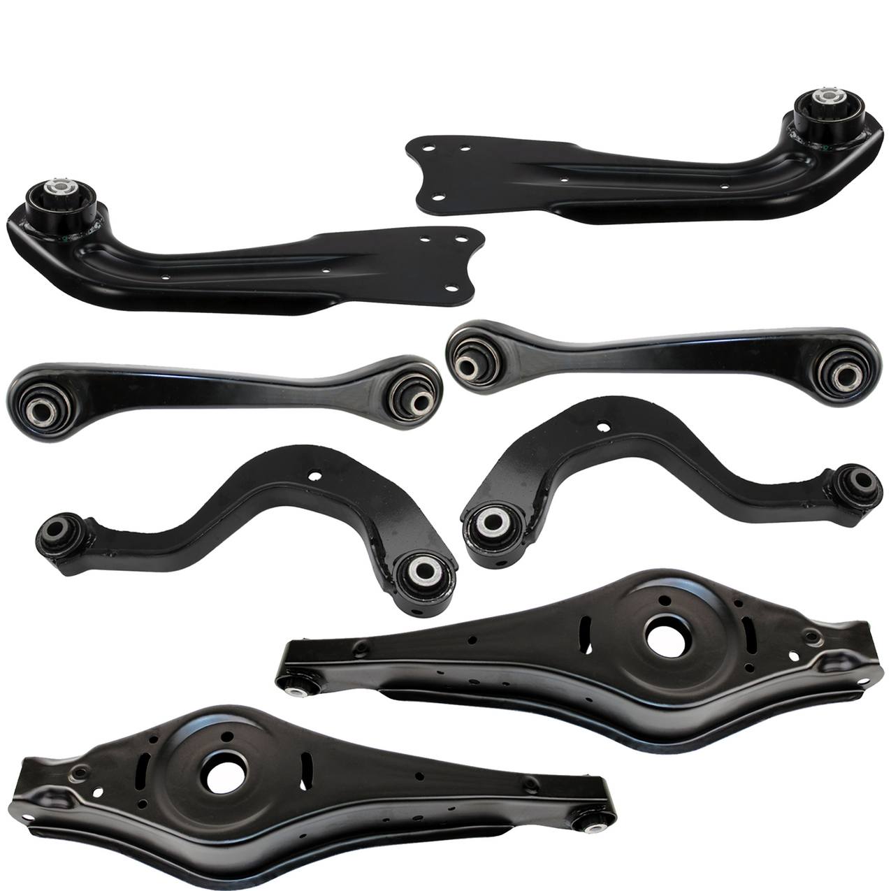 Audi Volkswagen Suspension Control Arm Kit – Rear (Upper and Lower) (Sheet Metal)